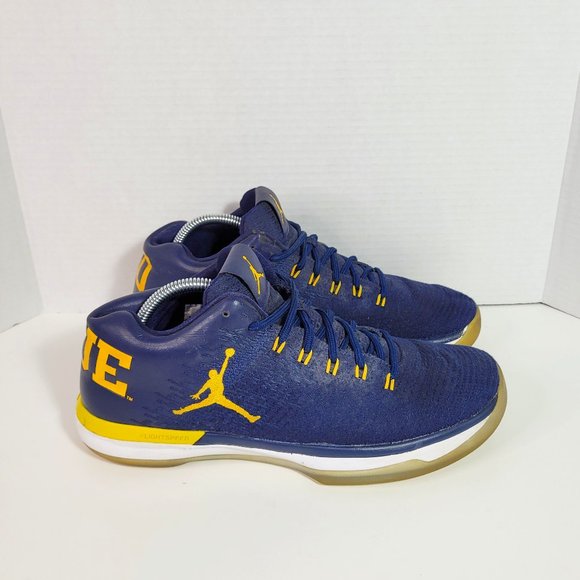 Nike Other - Air Jordan XXXI Low Michigan Go Blue Men's Athletic Shoes Size 10.5